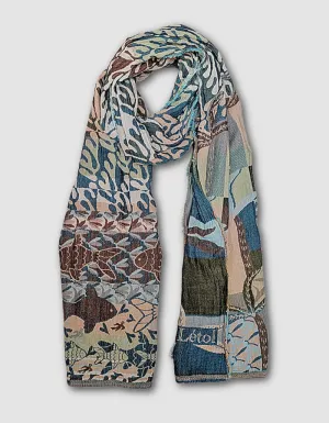 Letol Jacquard Pascal Scarf in Marecages