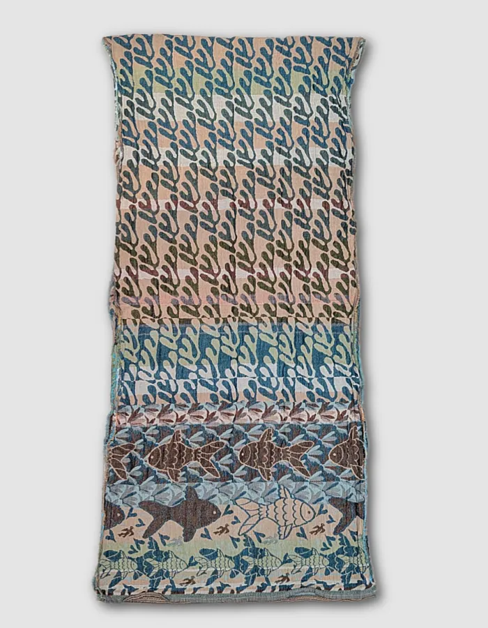 Letol Jacquard Pascal Scarf in Marecages