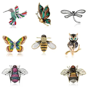 Limited Edition - Rhinestone Adorned Brooch