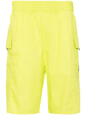 logo print bermuda shorts