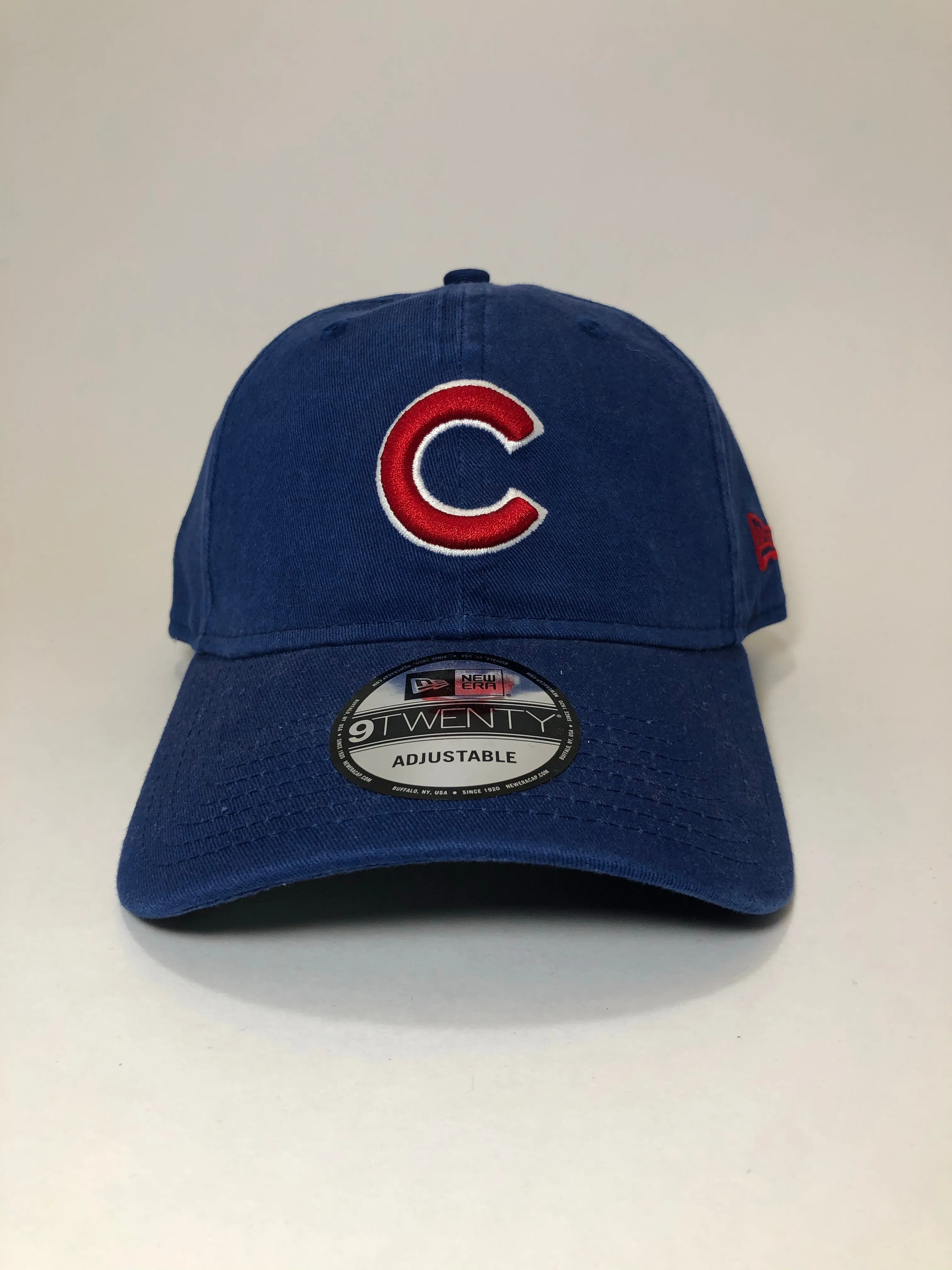 Mens Chicago Cubs New Era Royal Core Classic 9TWENTY Adjustable Hat