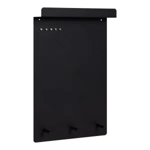 Mezzo Magnetic Wall Organizer with Hooks