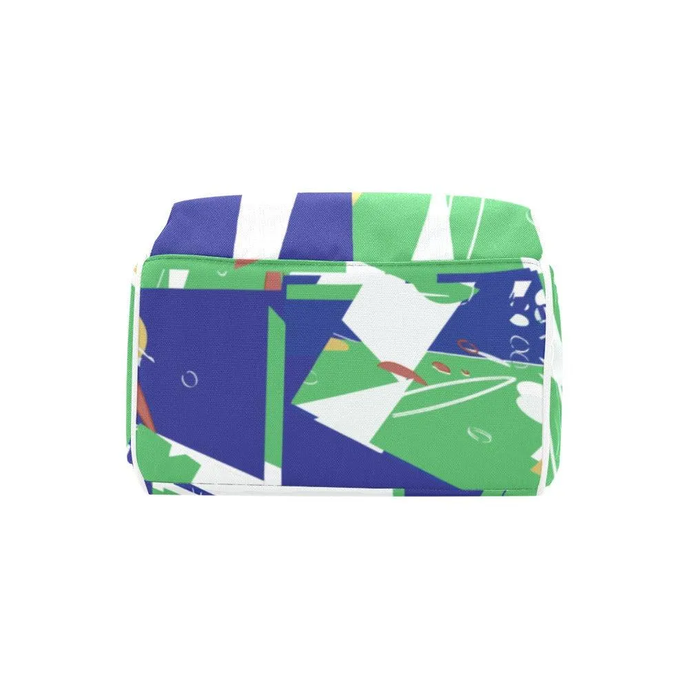 Miniaday Designs Multi-Function Backpack(Model1688) Blue