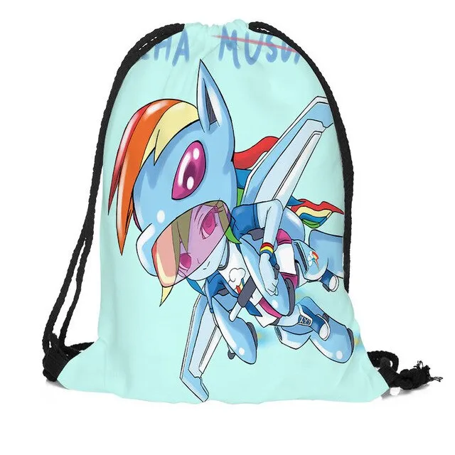 Multi-function Drawstring Backpack