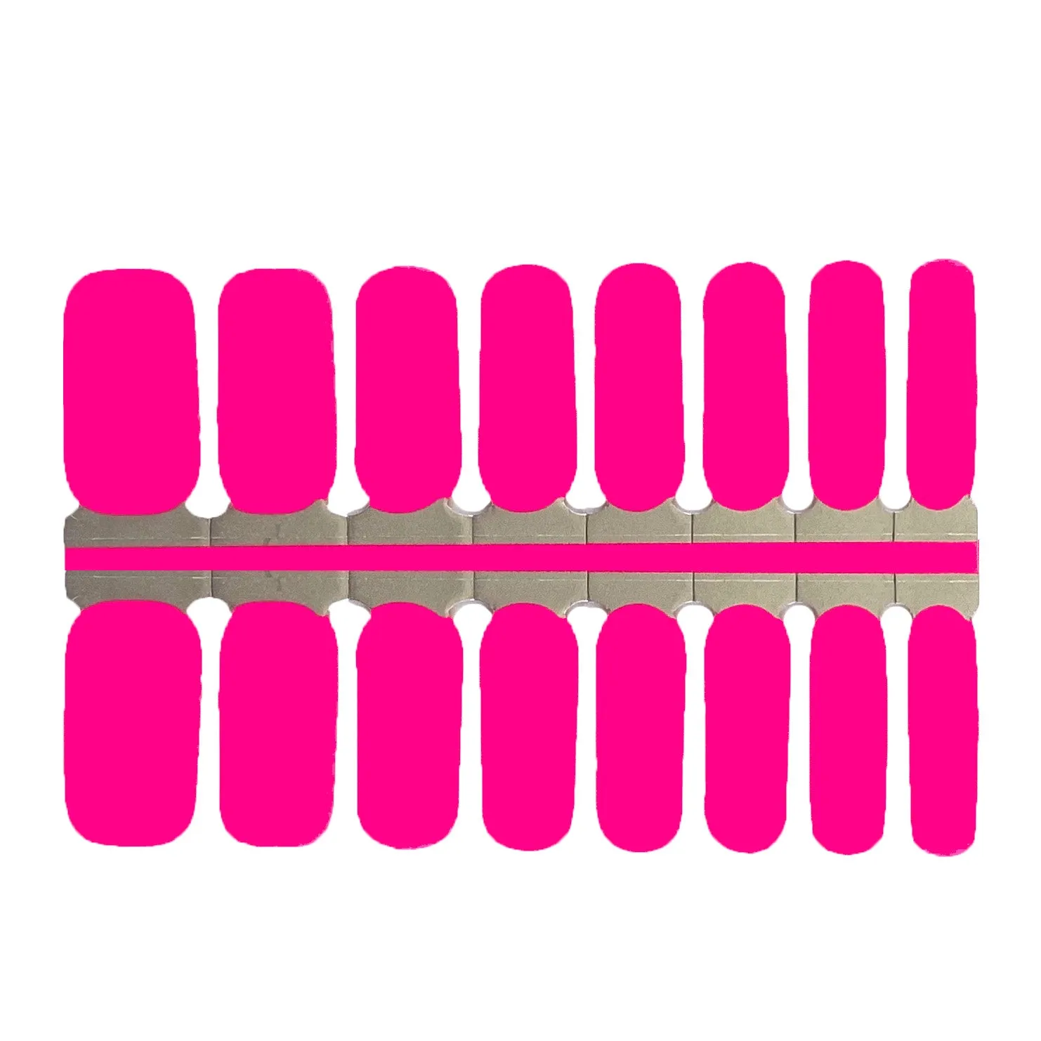 Neon Pink| Nail Wraps