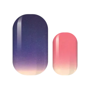 Neon Sunsets Nail Wraps