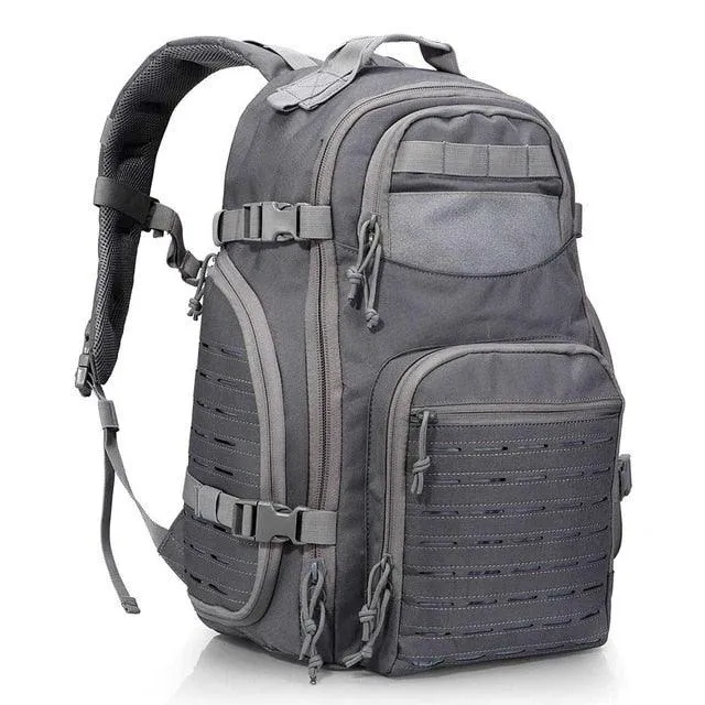 Outdoor 1000D Laser Cutting Molle Camo Traving Backpack