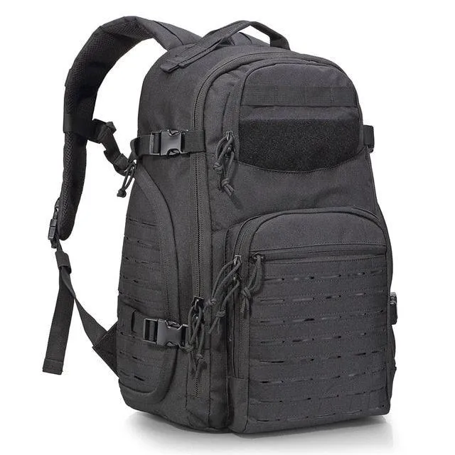Outdoor 1000D Laser Cutting Molle Camo Traving Backpack