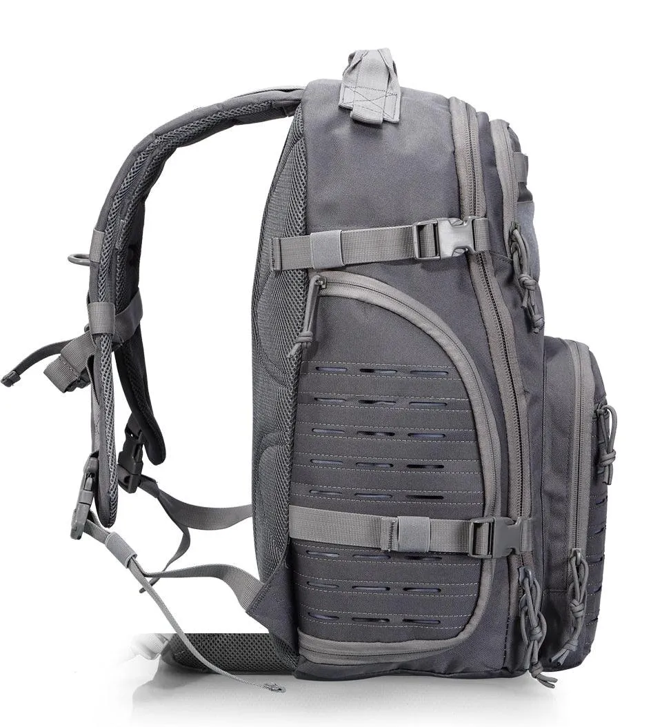 Outdoor 1000D Laser Cutting Molle Camo Traving Backpack