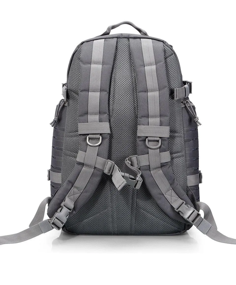 Outdoor 1000D Laser Cutting Molle Camo Traving Backpack