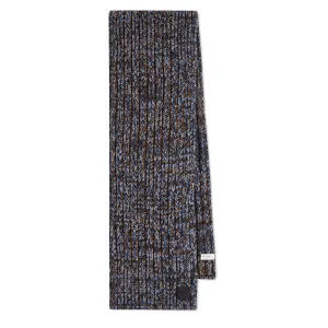 Paul Smith Men Chunky Knitted Twist Scarf Grey