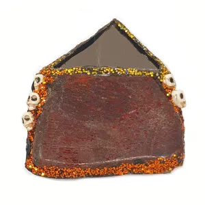 PYRAMID MOUNT - STONE BROOCH