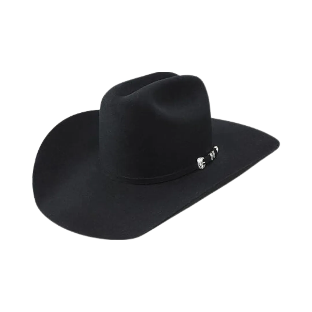 Resistol  Men's 100X Beaver Felt Cowboy Black Hat
