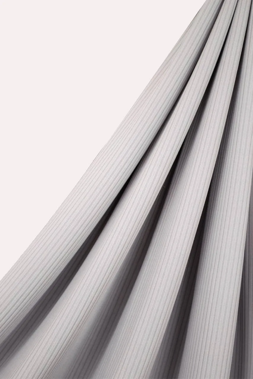 Ribbed Jersey Hijab - Cloud