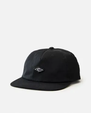 RIP CURL Rider Snapback Hat Black