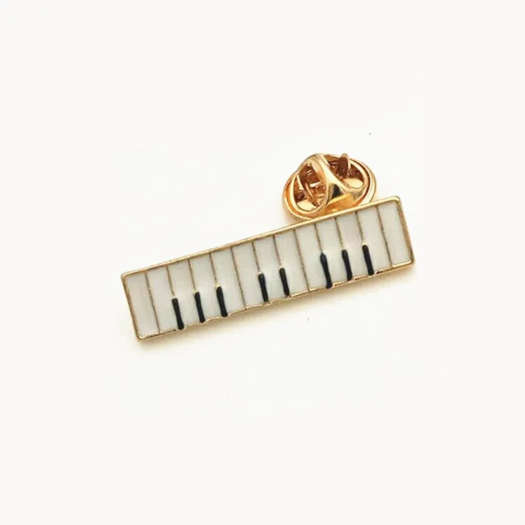 Set of 4 Musical Brooches