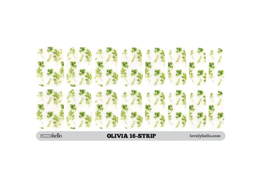 Summer Ferns Nail Wrap