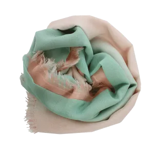 Three Color Ombre Scarf