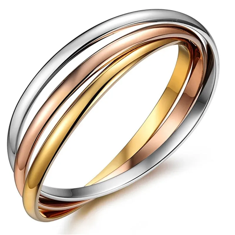 Timeless Fancy Stainless Steel Bangle Bracelets