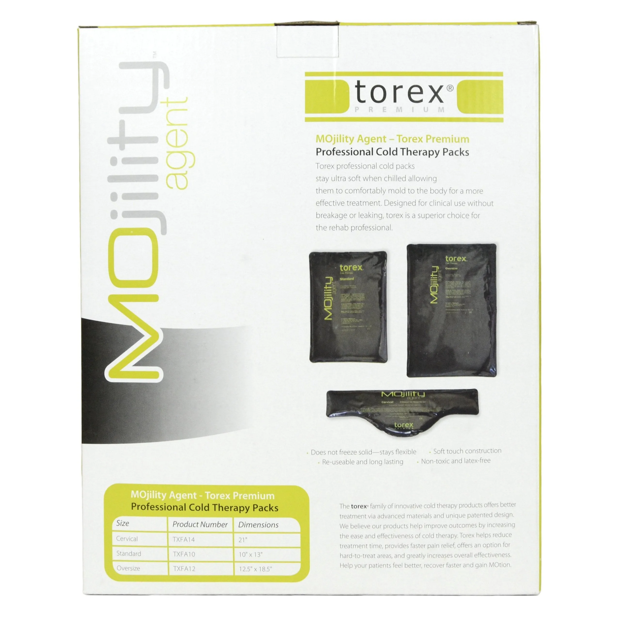 TOREX TXFA12 Professional Cold Therapy Flat Pack