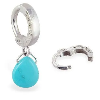 TummyToys® 925 Silver Turquoise Sleeper