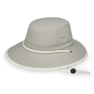 Wallaroo Ladies' Explorer Packable Sun Hat UPF 50  - Stone/Natural