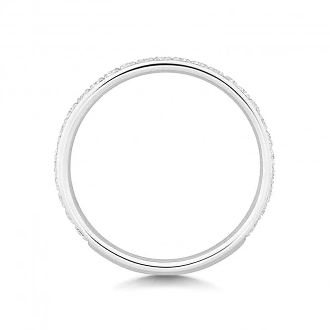 Wedding Band Platinum Diamond Eternity Ring WP231/I